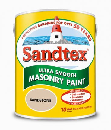 Sandtex Smooth Masonry Paint – Sandstone 5L