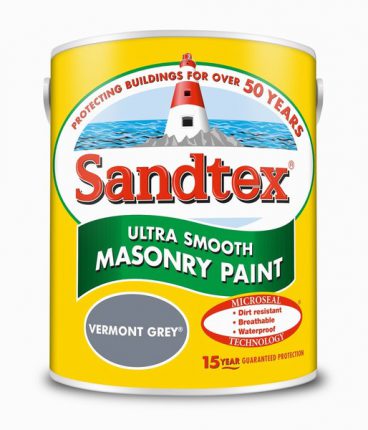 Sandtex Smooth Masonry Paint – Vermont Grey 5L