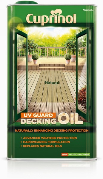 Cuprinol U/V Guard Decking Oil – Natural 5L