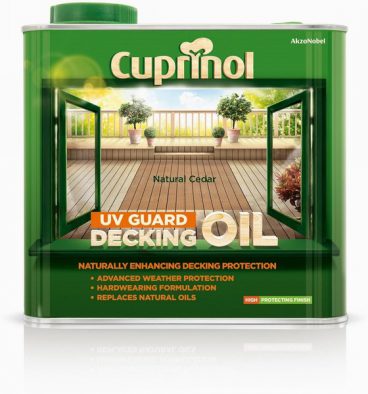 Cuprinol U/V Guard Decking Oil – Natural Cedar 2.5L