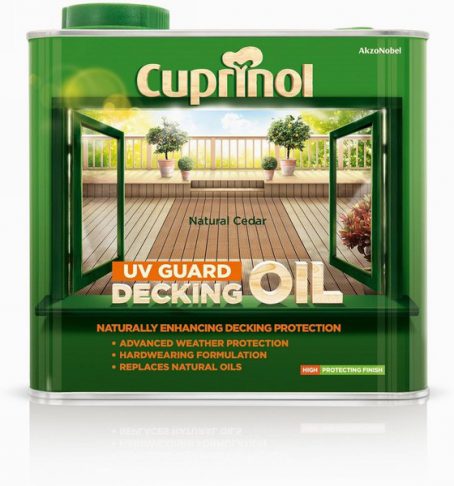 Cuprinol U/V Guard Decking Oil - Natural Cedar 2.5L