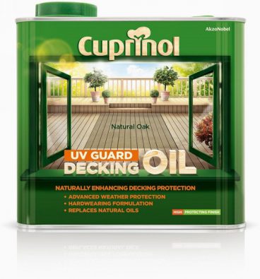 Cuprinol U/V Guard Decking Oil – Natural Oak 2.5L