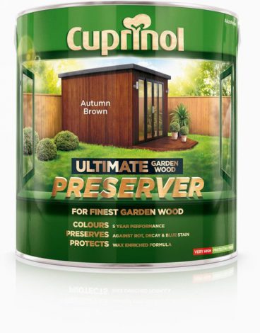 Cuprinol Ultimate Preserver Autumn Brown 4L