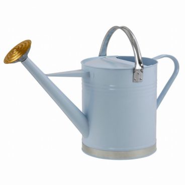 Ambassador Metal Watering Can 2 Gallon Blue