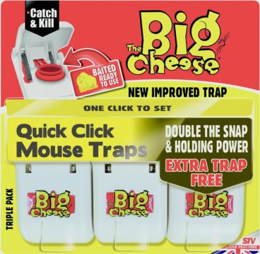 Big Cheese – Mouse Trap Quick Click 3PK