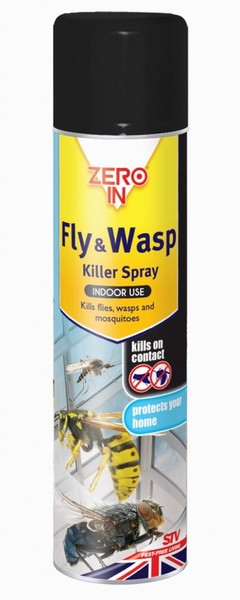 ZeroIn – Fly & Wasp Killer Aerosol 300ml