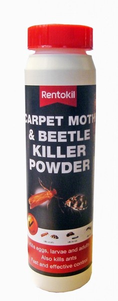 Rentokil – Carpet Moth & Beetle Killer Powder 150g