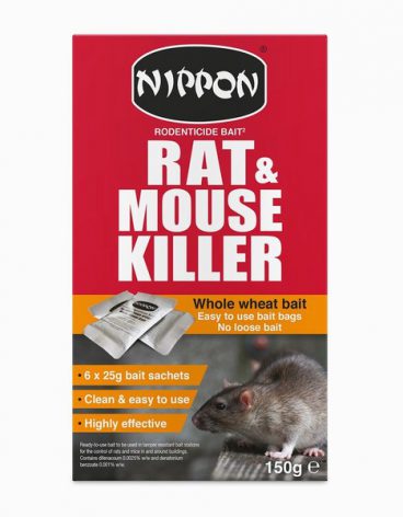 Nippon – Mouse & Rat Killer Wheat Sachets 12x40gm