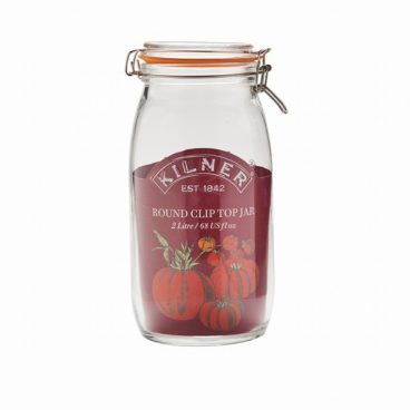 Kilner – Clip Top Jar – Round 2L (3 FOR £17)