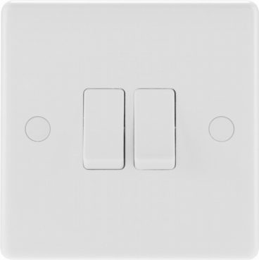 BG – Light Switch – 2Gang 2Way