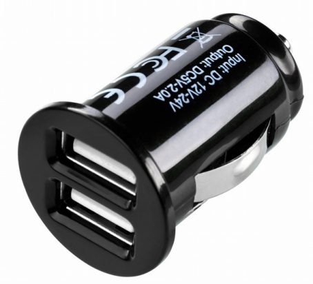 Ross - Twin USB Car Charger - 12-24V 2.1Amp