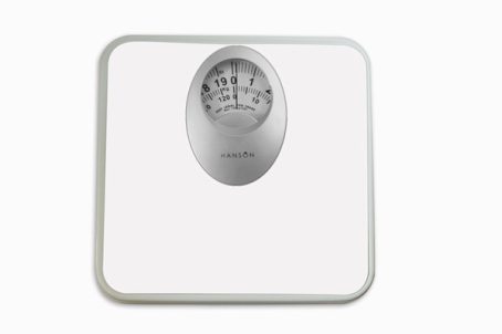 Hanson - Mechanical Bathroom Scales - White