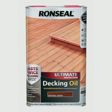 Ronseal Ultimate Protection Decking Oil – Natural Cedar