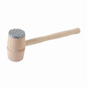 STEAK MALLET WOOD/METAL