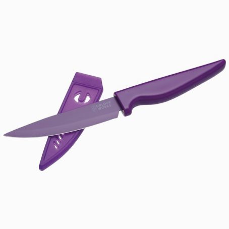 Colourworks Paring Knives with Protective Case - Image 3