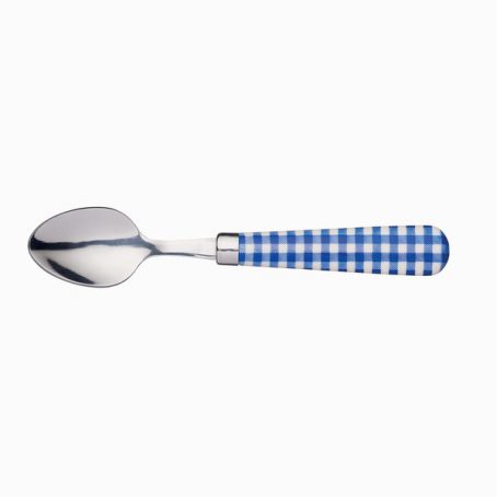 K/C TEASPOONS BLUE GINGHAM