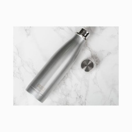 Built 483ml Double Walled Stainless Steel Water Bottle Silver - Image 2