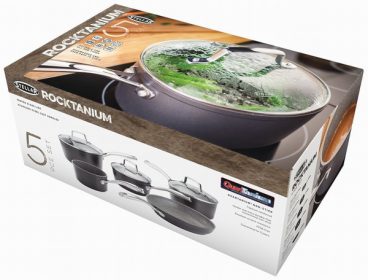 Stellar – Rocktanium Saucepan Set of 5