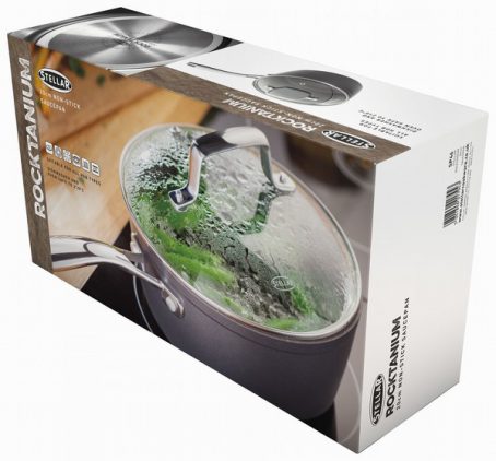 Stellar - Rocktanium Saucepan 20cm - Image 2