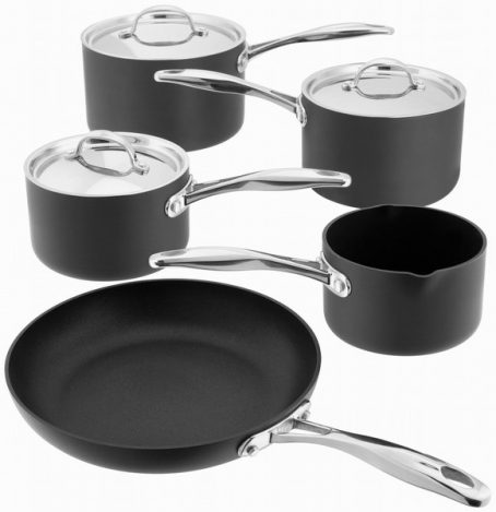 Stellar - Hard Anodised Saucepan Set of 5 - Image 2