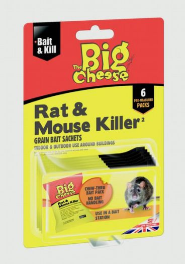 Big Cheese – Rat & Mouse Killer Bait Grain 6x25g