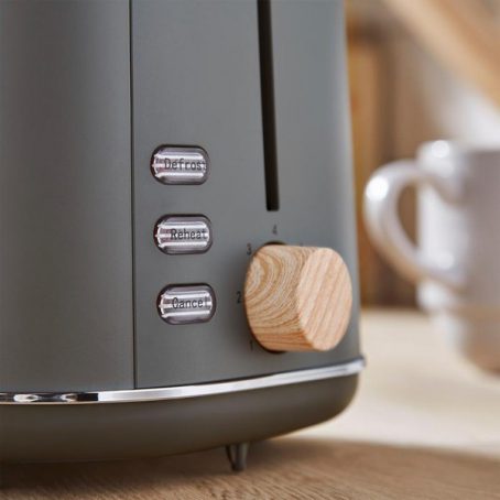 Tower - Scandi 2 Slice Toaster - Grey - Image 3