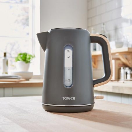 Tower - Scandi Kettle - Grey 1.7L - Image 2