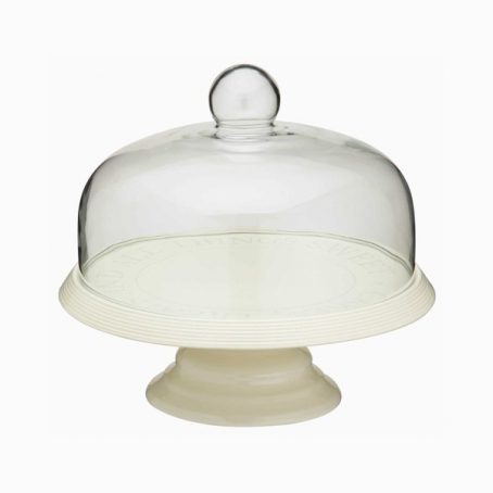 CLASSIC COLLECTION CAKE STAND WITH GLASS LID