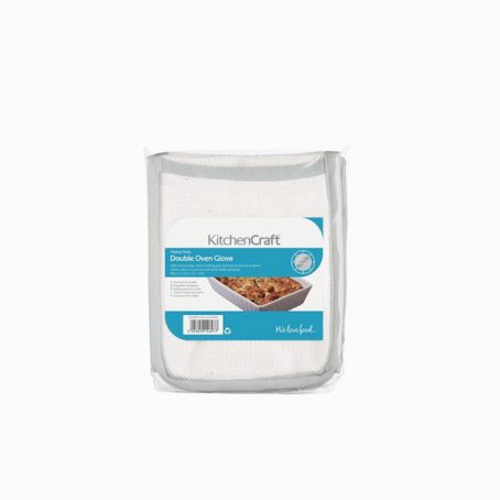 DOUBLE OVEN GLOVE PLAIN K/C H/DUTY - Image 2