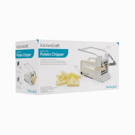 KitchenCraft Potato Chipper with Interchangeable Blades - Image 2