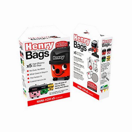 Numatic - Henry/James Vacuum Bags - 5 Pack