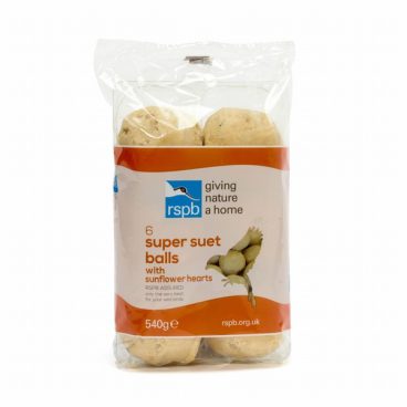 RSPB – Suet Balls with Sunflower Hearts Pack of 6