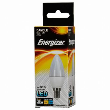 Energizer – Opal Candle Warm White – 25W SES/E14