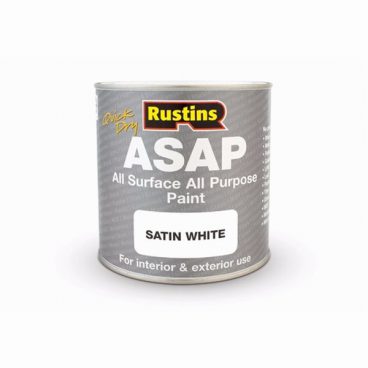 RUSTINS ASAP QD PAINT SATIN WHITE