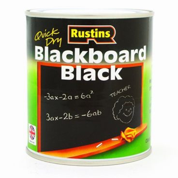 RUSTINS BLACKBOARD PAINT 500ML