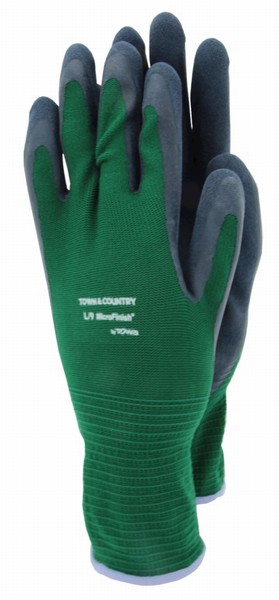 GLOVE T&C TGR401L MASTERGRIP LARGE GREEN