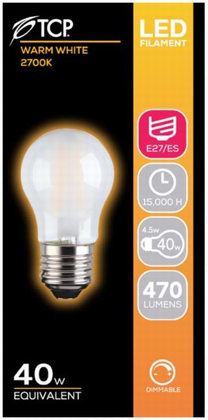 TCP – Golf Opal Bulb Warm White Dimmable – 40W ES/E27