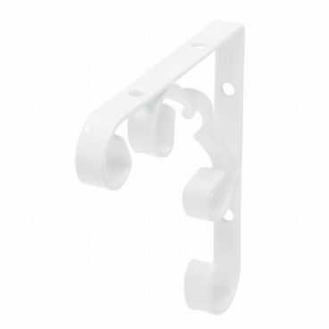BRACKET ORNAMENTAL WHITE 4IN