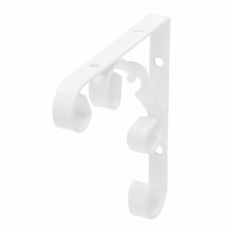 BRACKET ORNAMENTAL WHITE 4IN