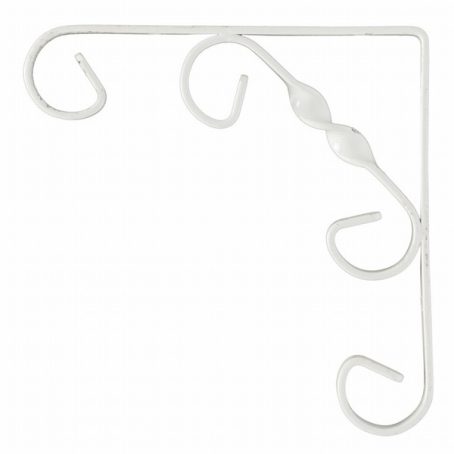 BRACKET ORNAMENTAL WHITE 4IN - Image 2