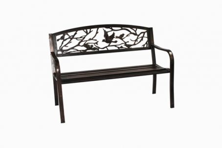 SupaGarden - Bird Bench Black Metal