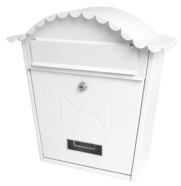 POST BOX CLASSIC WHITE STERLING