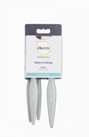 Harris – Essentials – Walls/Ceilings – Paint Brush 5 Pack