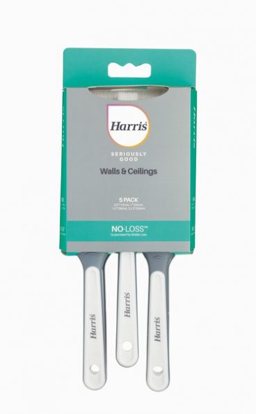 Harris – Seriously Good – Walls/Ceilings Paint Brush Set 5 Pack