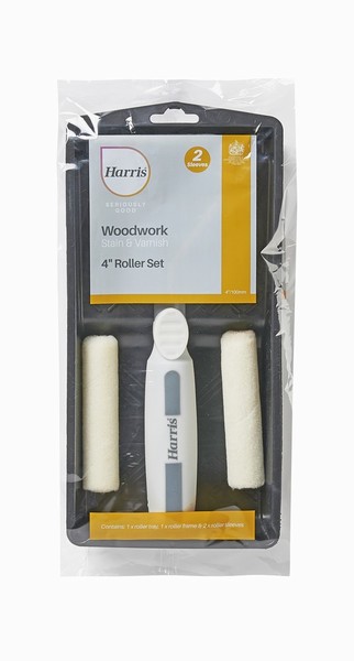 Harris – Seriously Good – Stain/Varnish – Roller Set 4″