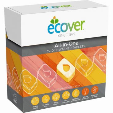 Ecover – Dishwasher Tablets – All in One – Pack of 22