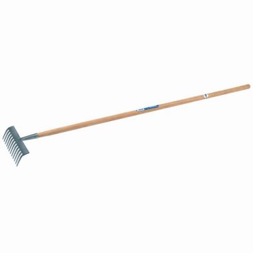 CARBON STEEL/ASH GARDEN RAKE 14306