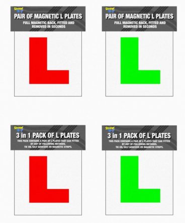 LEARNER L PLATE MAGNETIC PK2