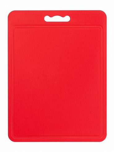 Chef Aid – Red Poly Chopping Board – 35cm x 25cm