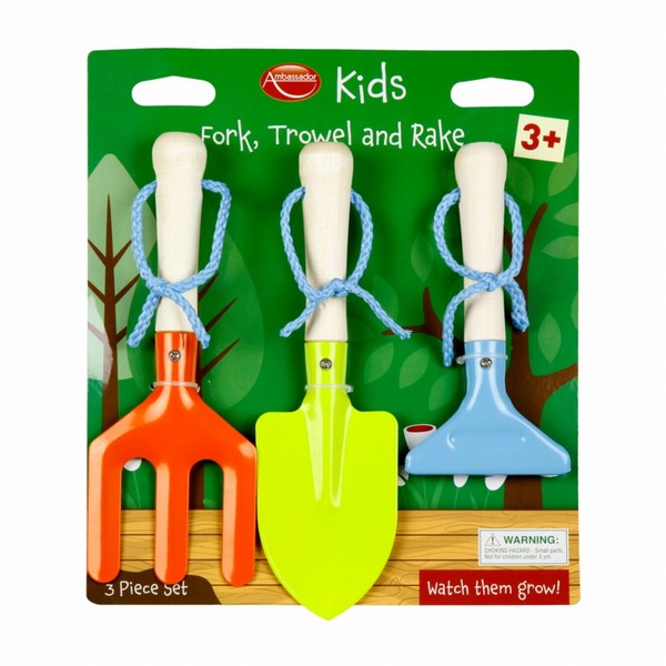 KIDS GARDEN TOOL SET KIDS David Neill Mica
